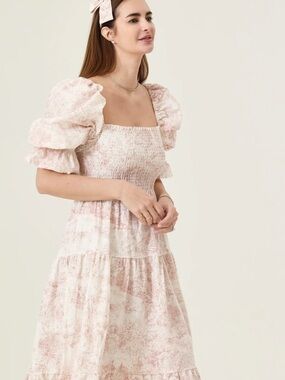 Nothing Fits But Kiko Maternity Dress in Pink